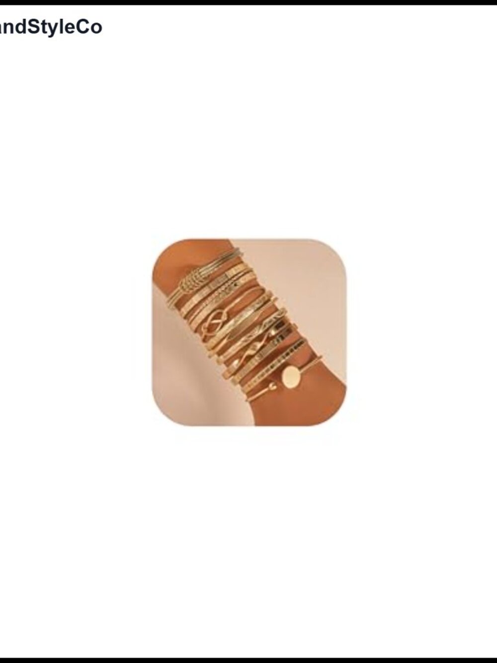 Gold Plated Bangle Bracelets Stackable Boho Set Textured Chunky